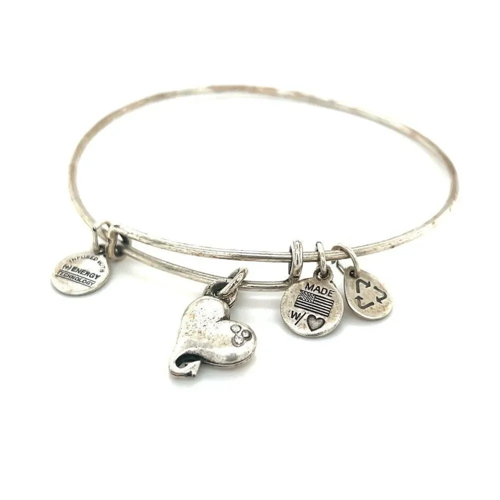Alex and Ani Heart Bracelet‎